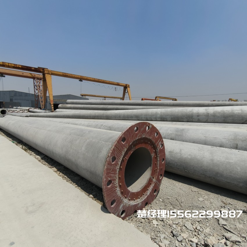 金湖12米无拉线电杆